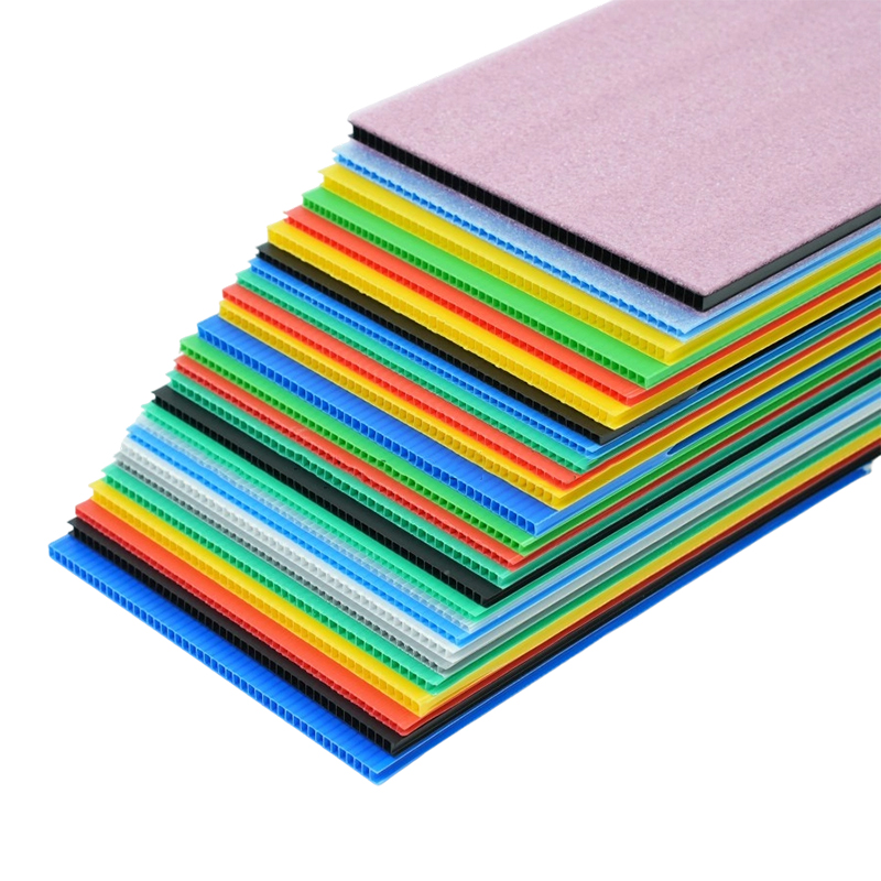 แผ่นพลาสติกลูกฟูก Twinwall แบบ Heavy Duty สำหรับบรรจุภัณฑ์โลจิสติกส์