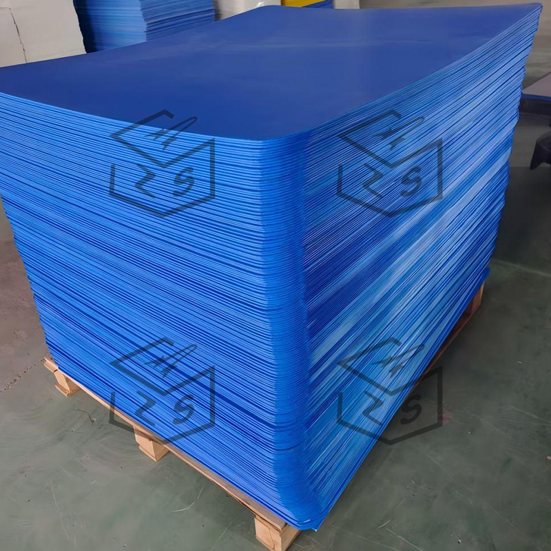 แผ่นแยกชั้น PP Hollow Board ป้องกันแรงดัน