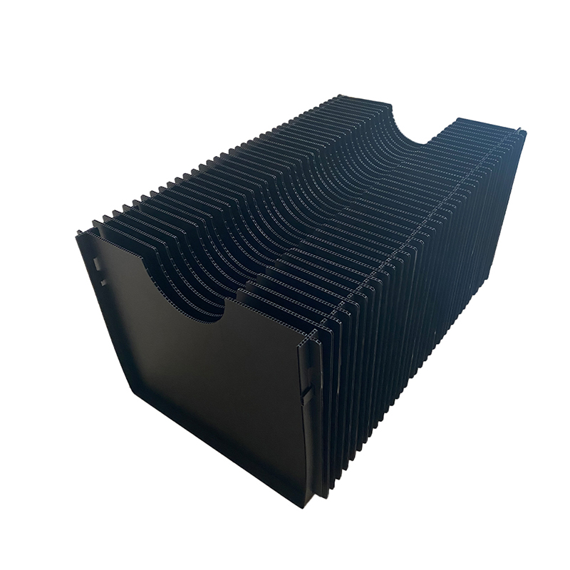 ภาชนะ PP Hollow Board แบ่งช่อง ESD พร้อมตัวแบ่งกริด
